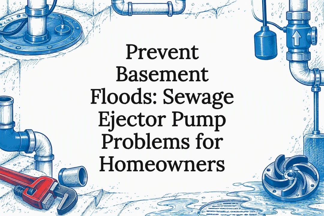 Prevent Basement Floods: Sewage Ejector Pump Problems for Homeowners