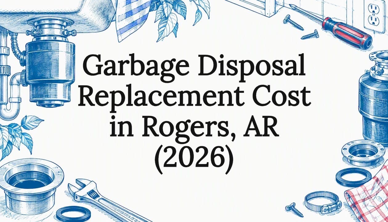 Garbage Disposal Replacement Cost in Rogers, AR (2026)