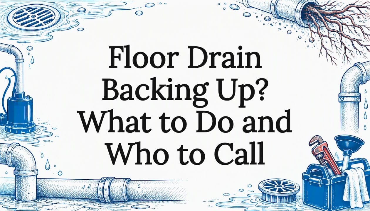 Floor Drain Backing Up? What to Do and Who to Call
