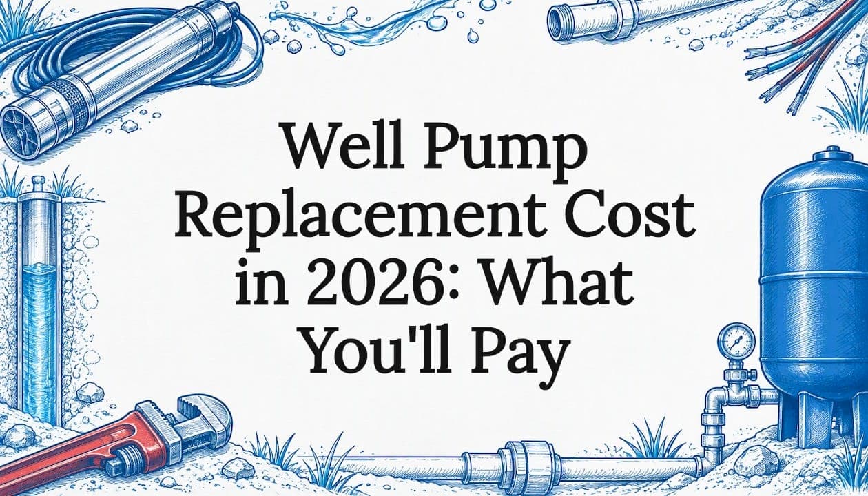 Well Pump Replacement Cost in 2026: What You'll Pay