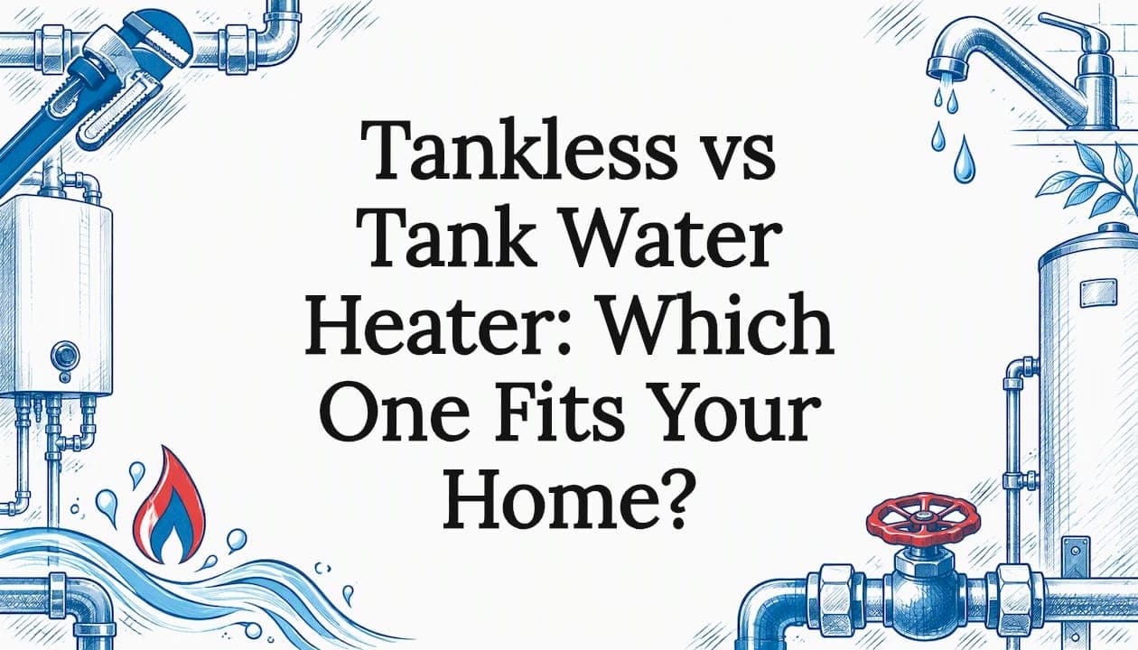 Tankless vs Tank Water Heater: Which One Fits Your Home?
